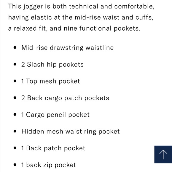 Jaanuu mesh-enhanced jogger scrub pant XSP - Picture 8 of 8